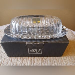 Mikasa Park Lane Butter Dish